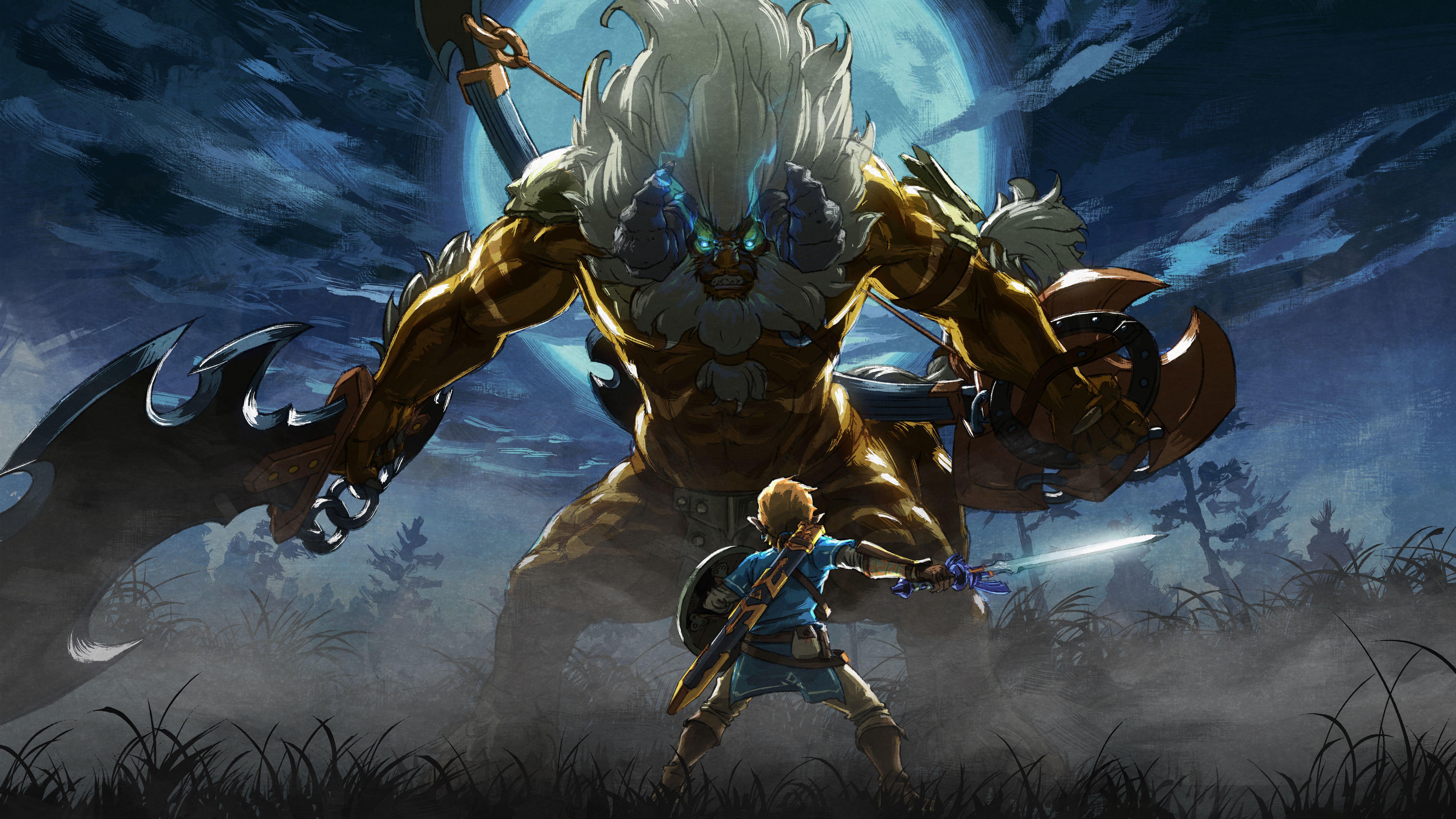 The Legend Of Zelda Breath Of The Wild Wallpapers Wallpaper Cave