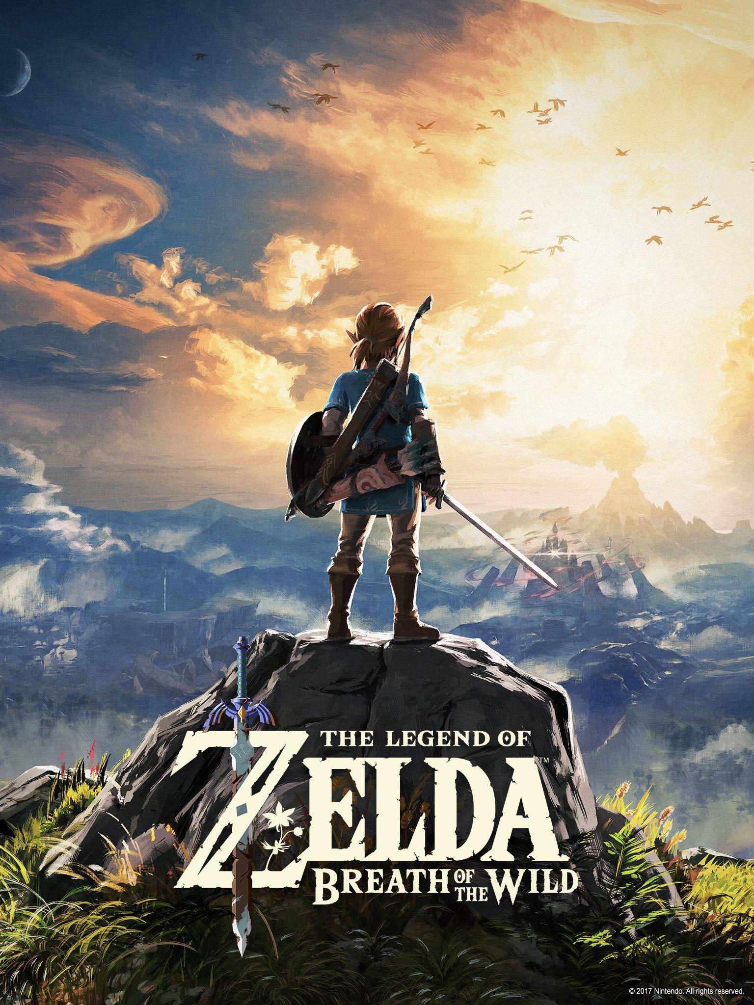 High Resolution Zelda Breath Of The Wild Wallpaper 4K - Land to FPR