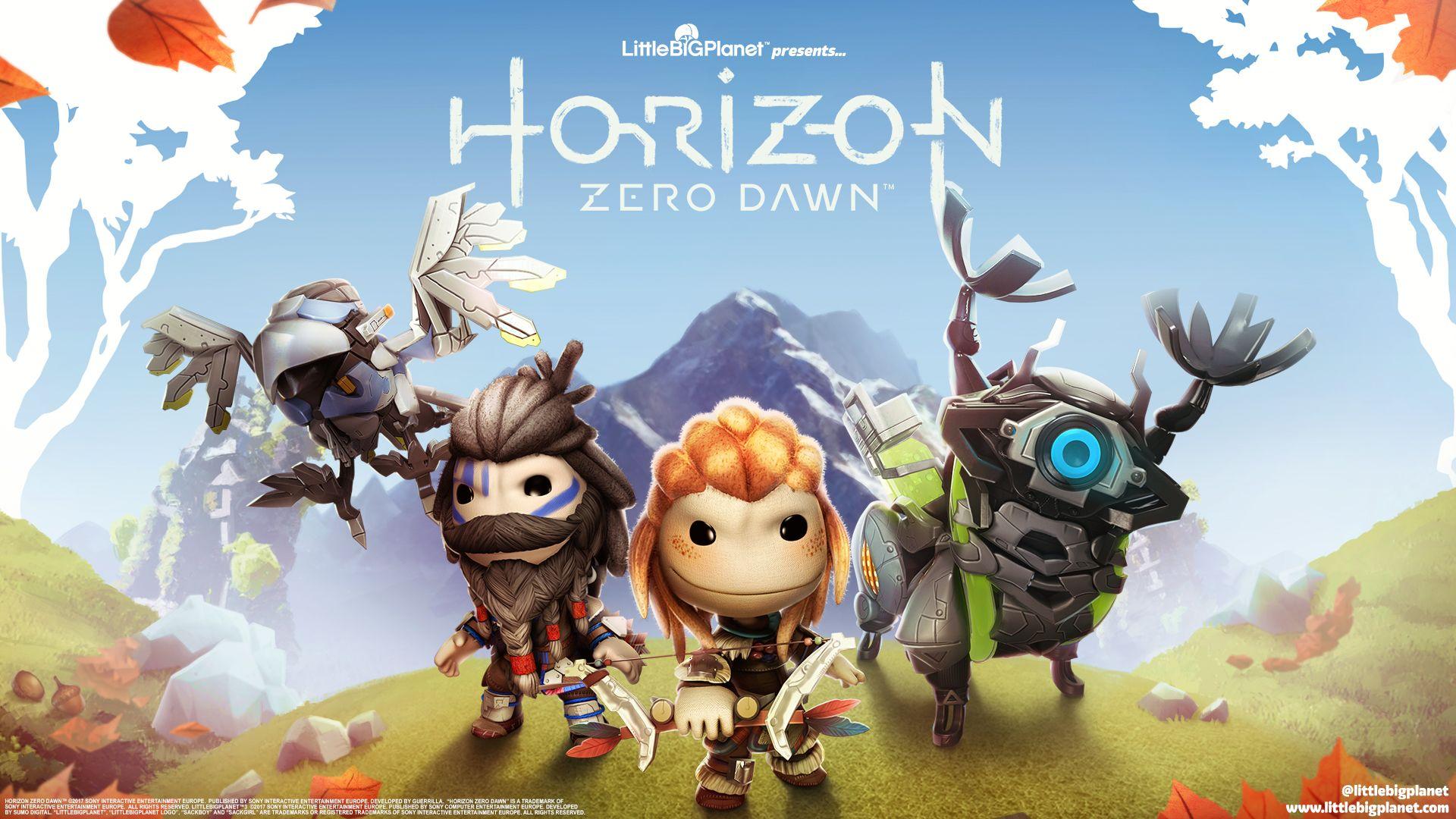 Horizon Zero Dawn Little Big Planet 3, HD Games, 4k Wallpapers