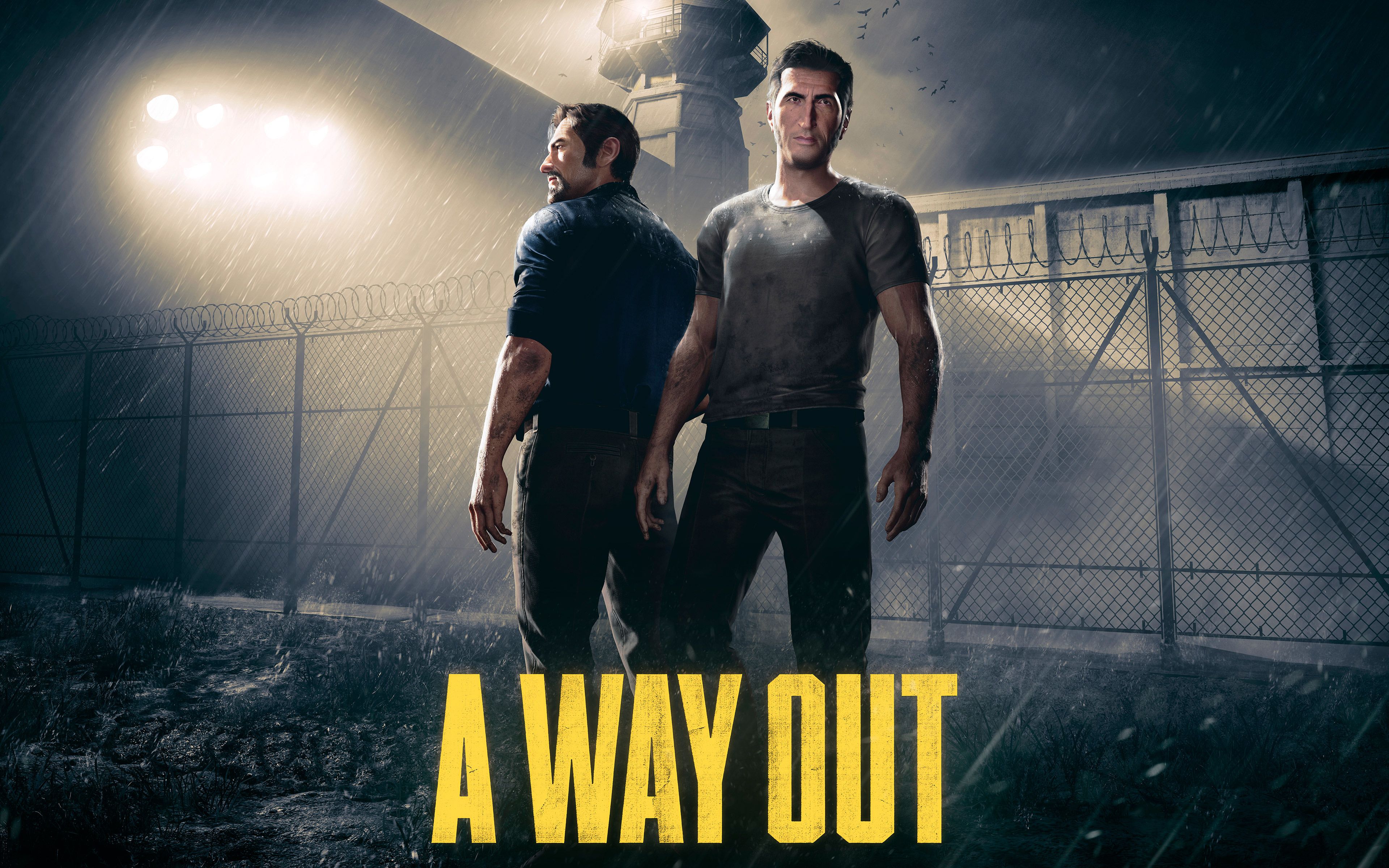 A Way Out 2018 Game 4K Wallpaper