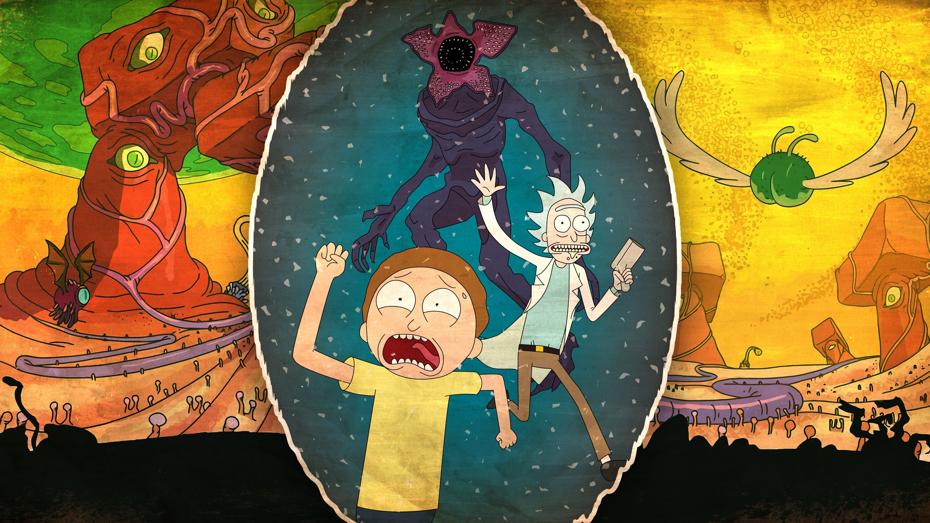 Rick and morty 1080P, 2K, 4K, 5K HD wallpapers free download