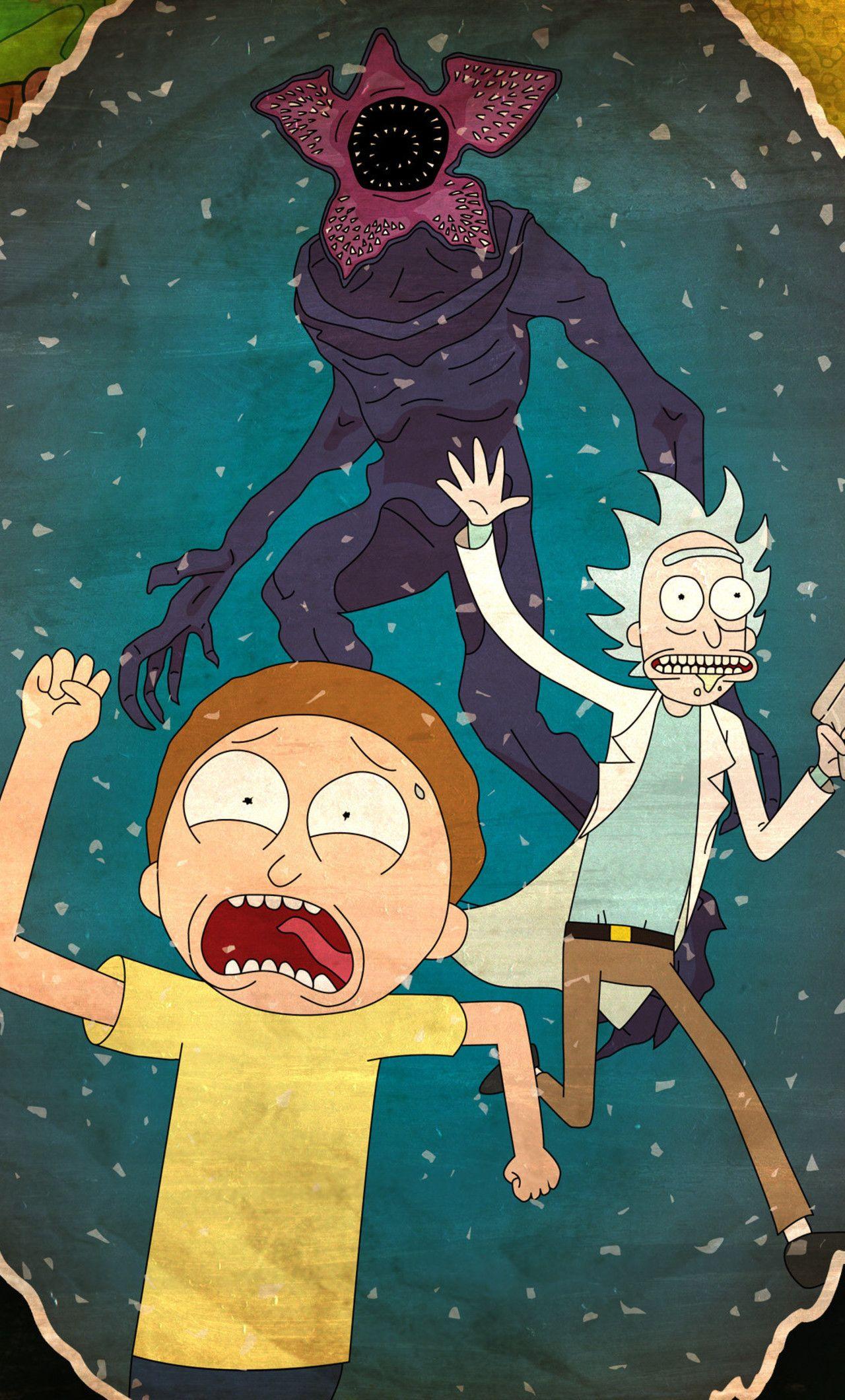 rick and morty episode backgrounds