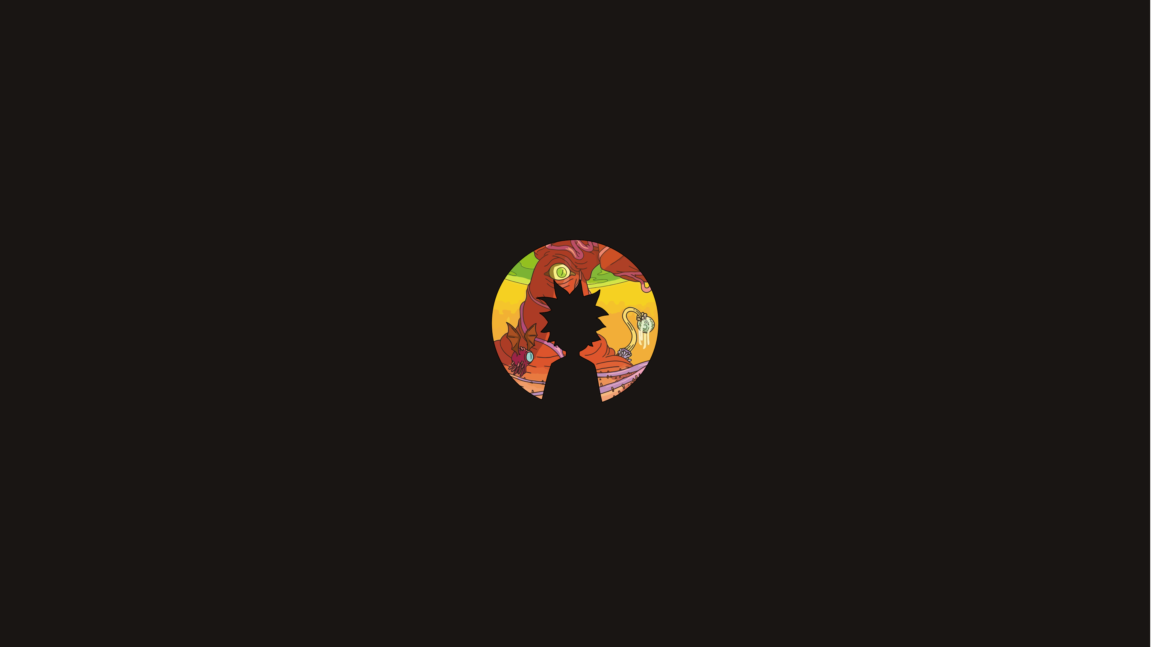 Some cool Rick and Morty wallpaper I made [OC]