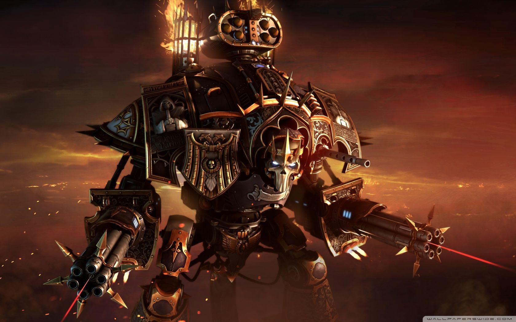 Warhammer 000 Dawn of War III Imperial Knight Solaria ❤ 4K HD
