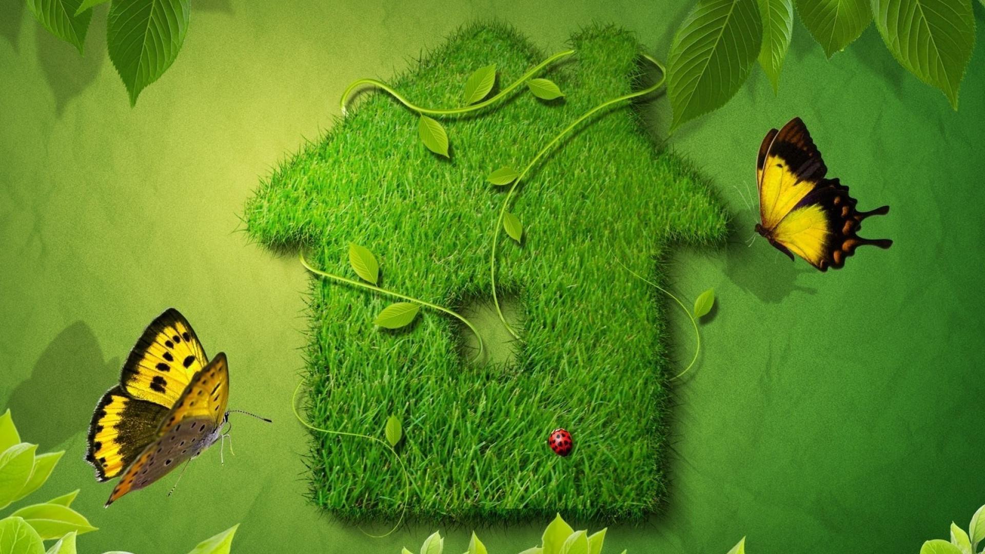 Houses complex magazine ecology natural wallpaper