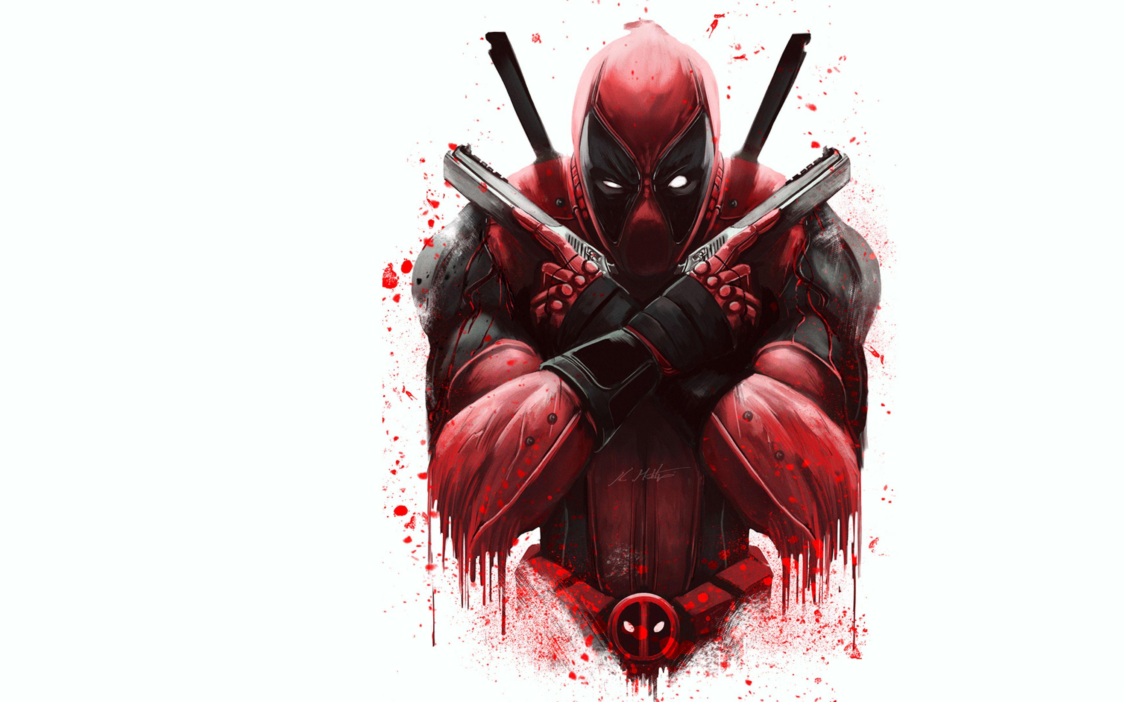 Marvel Deadpool Artwork, Full HD Wallpaper