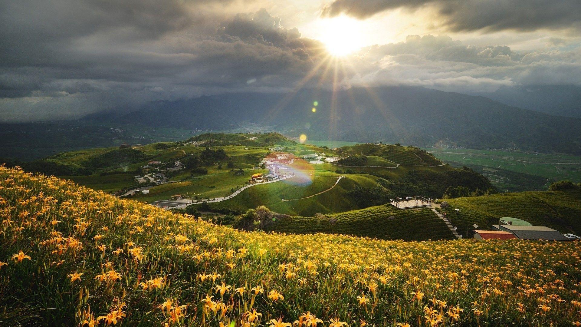 Amazing Village Wallpaper for PC. Full HD Picture