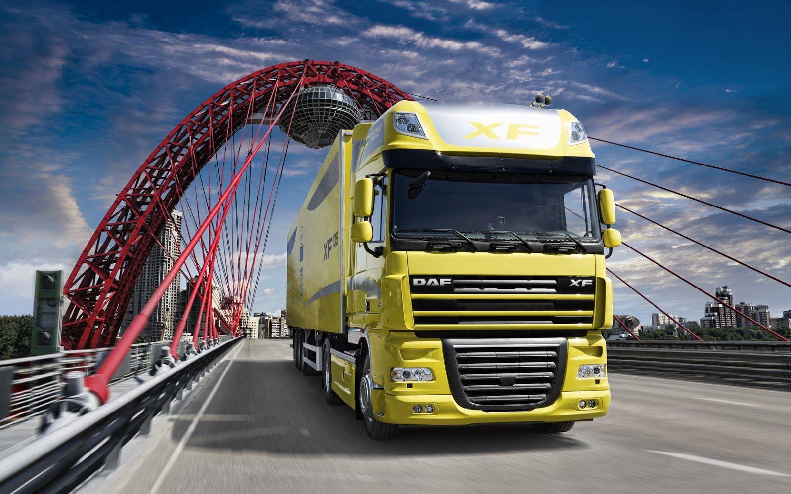 Daf Trucks Wallpapers In Yellow Coloure ~ Cars Wallpapers HD