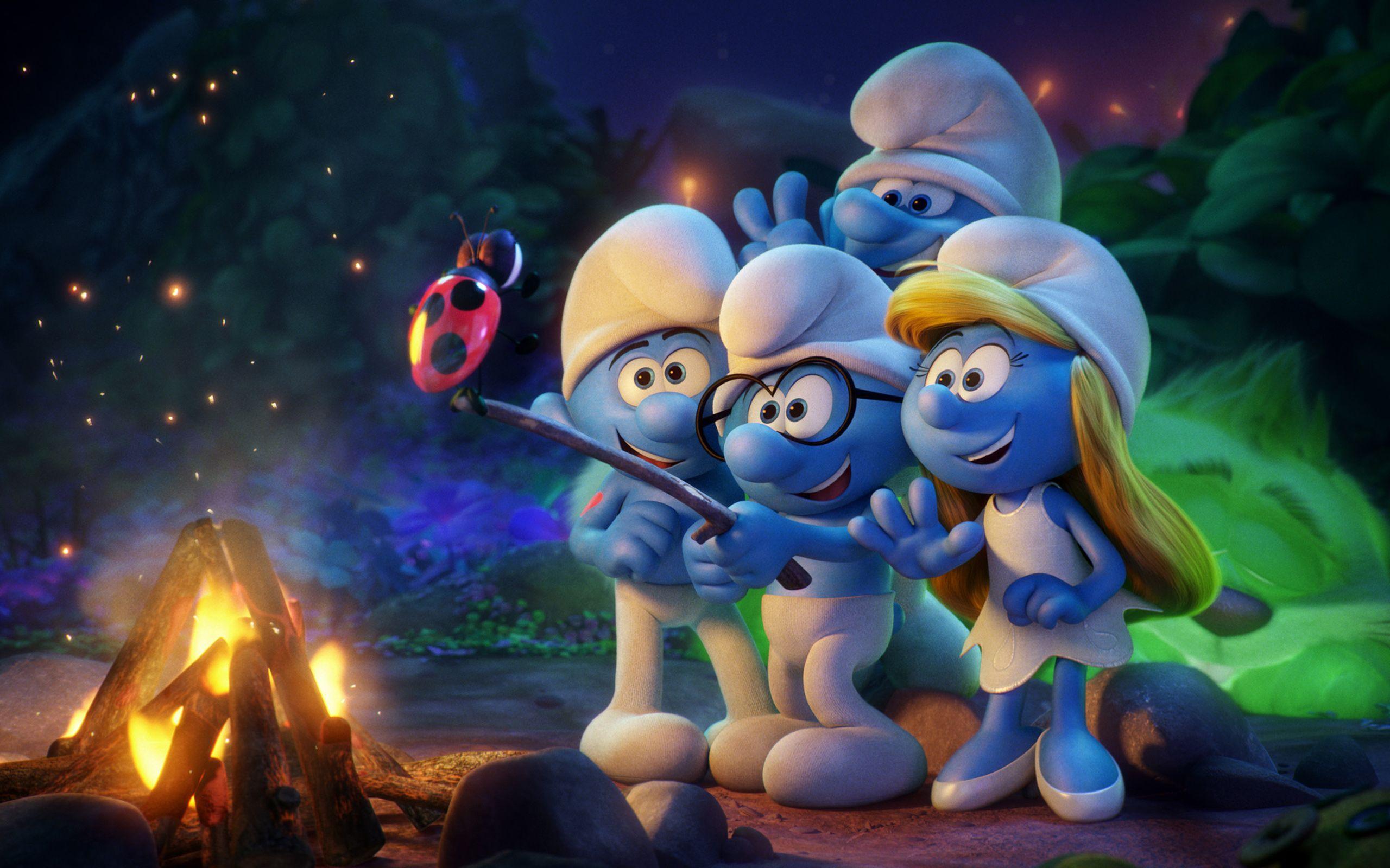 Smurfs The Lost Village Animation Movie Wallpaper. HD