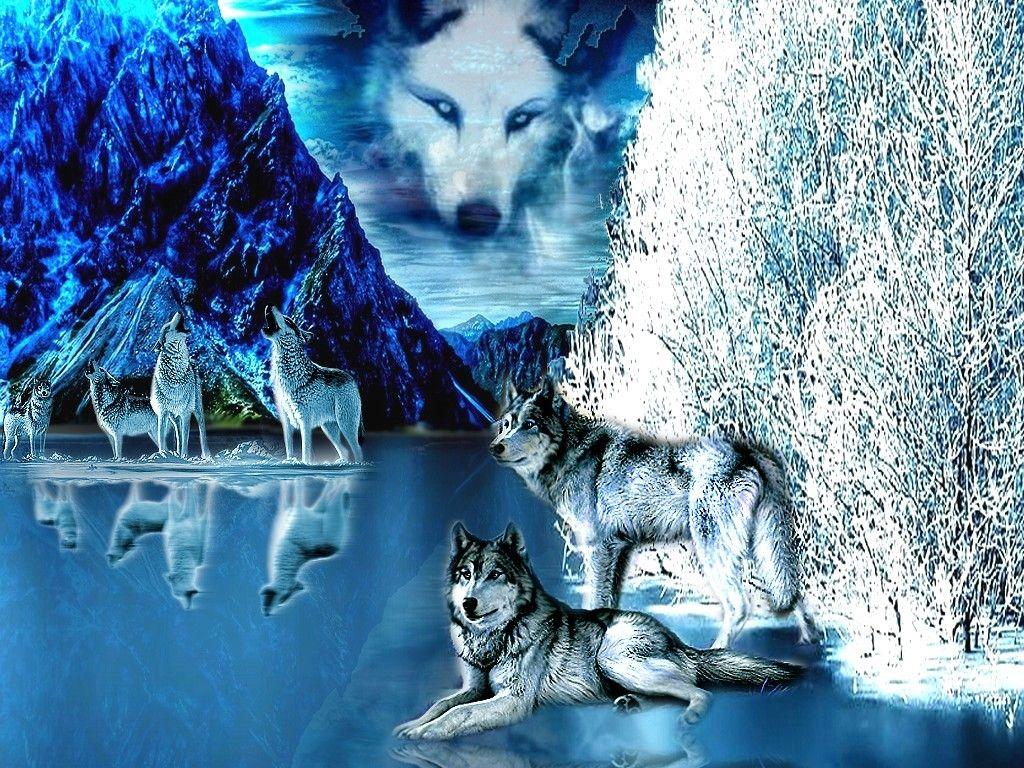 Wolfs Tag wallpaper: Wolfs Indian Mountain Nature Wolf Mountains