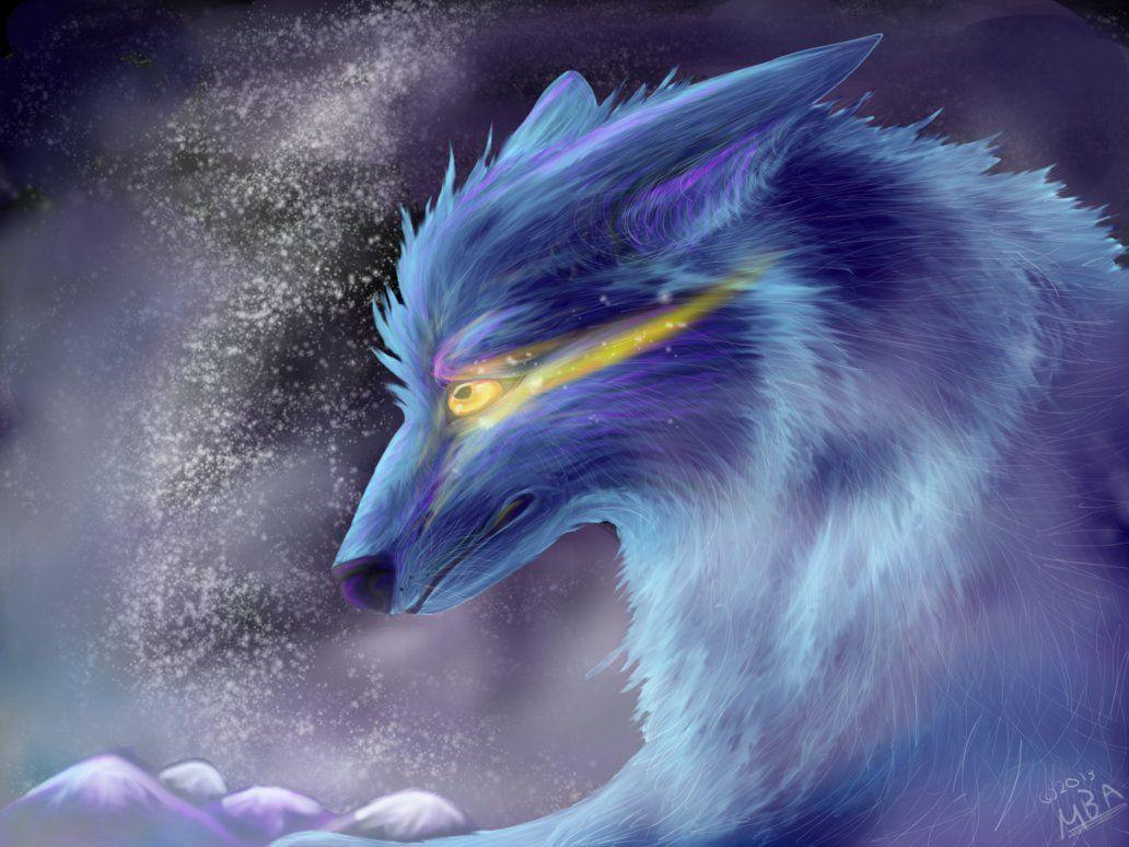 Ice Wolf Wallpaper image