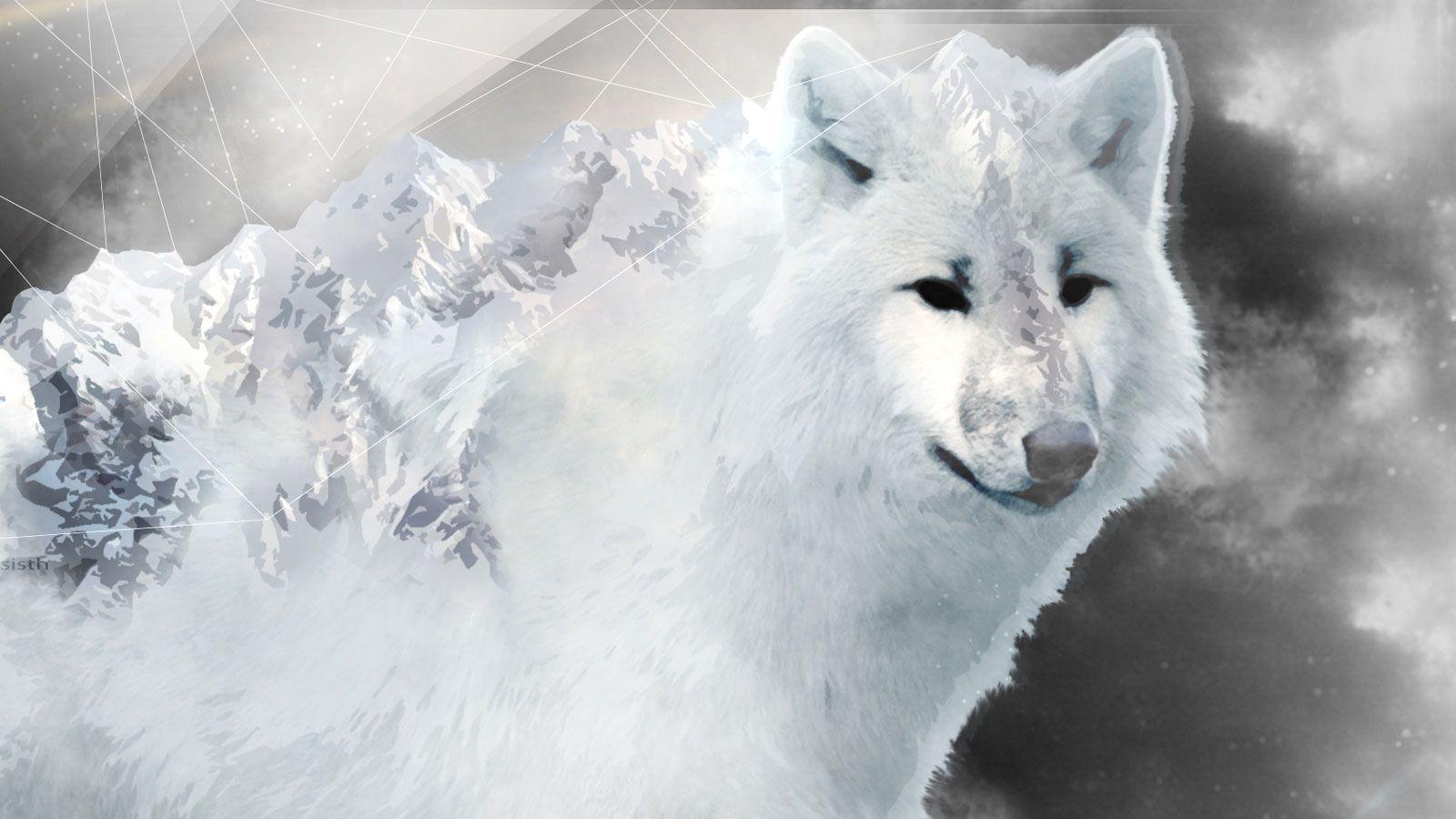 Winter Wolf Wallpaper