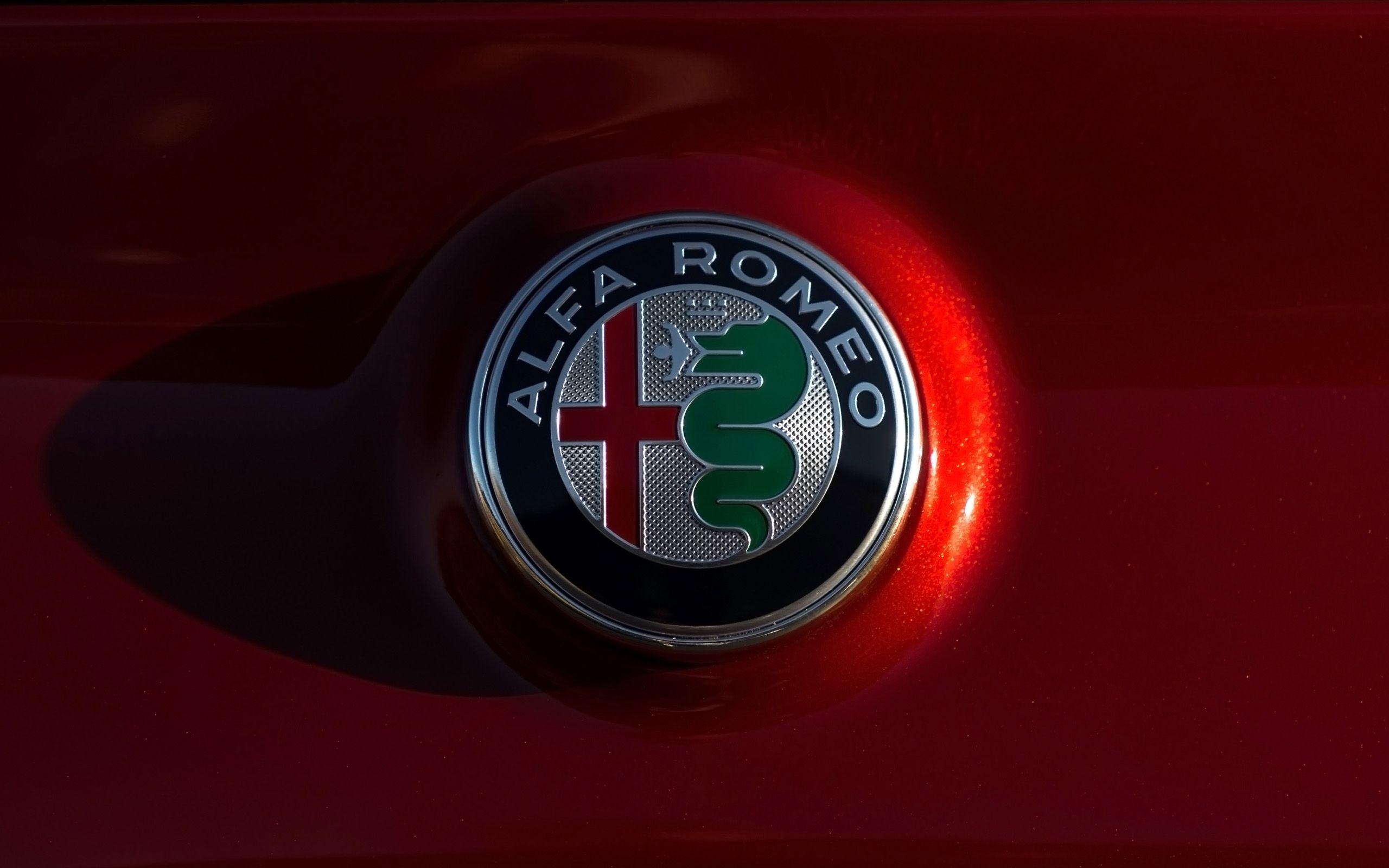 alfa romeo logo wallpaper