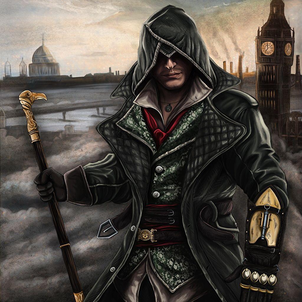 Picture Assassin's Creed Syndicate Men Jacob Frye Games Hood