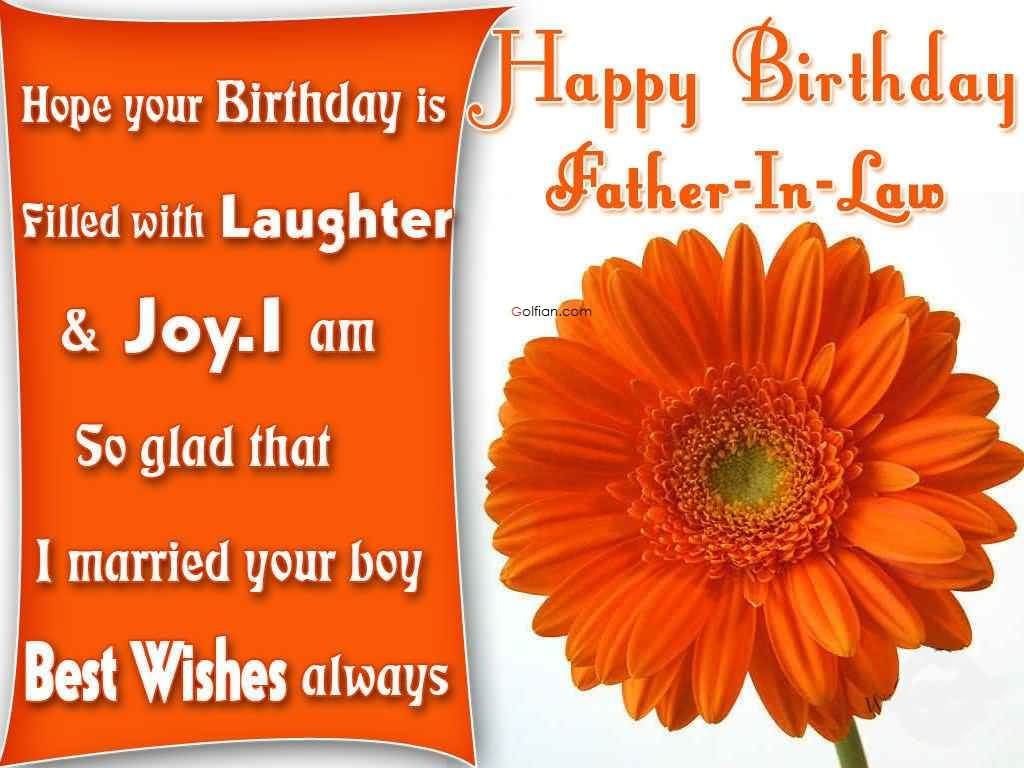Best Birthday Wishes For Father In Law