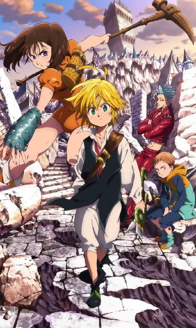 Wallpaper anime, nanatsu no taizai, anime Wallpapers, meliodas for mobile  and desktop, section сёнэн, resolution 3840x2160 - download