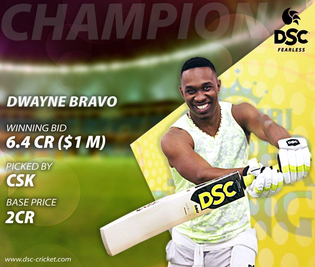 Congratulations CHAMPION !! Dwayne Bravo #DSC #DSCREBEL #IAMFEARLESS