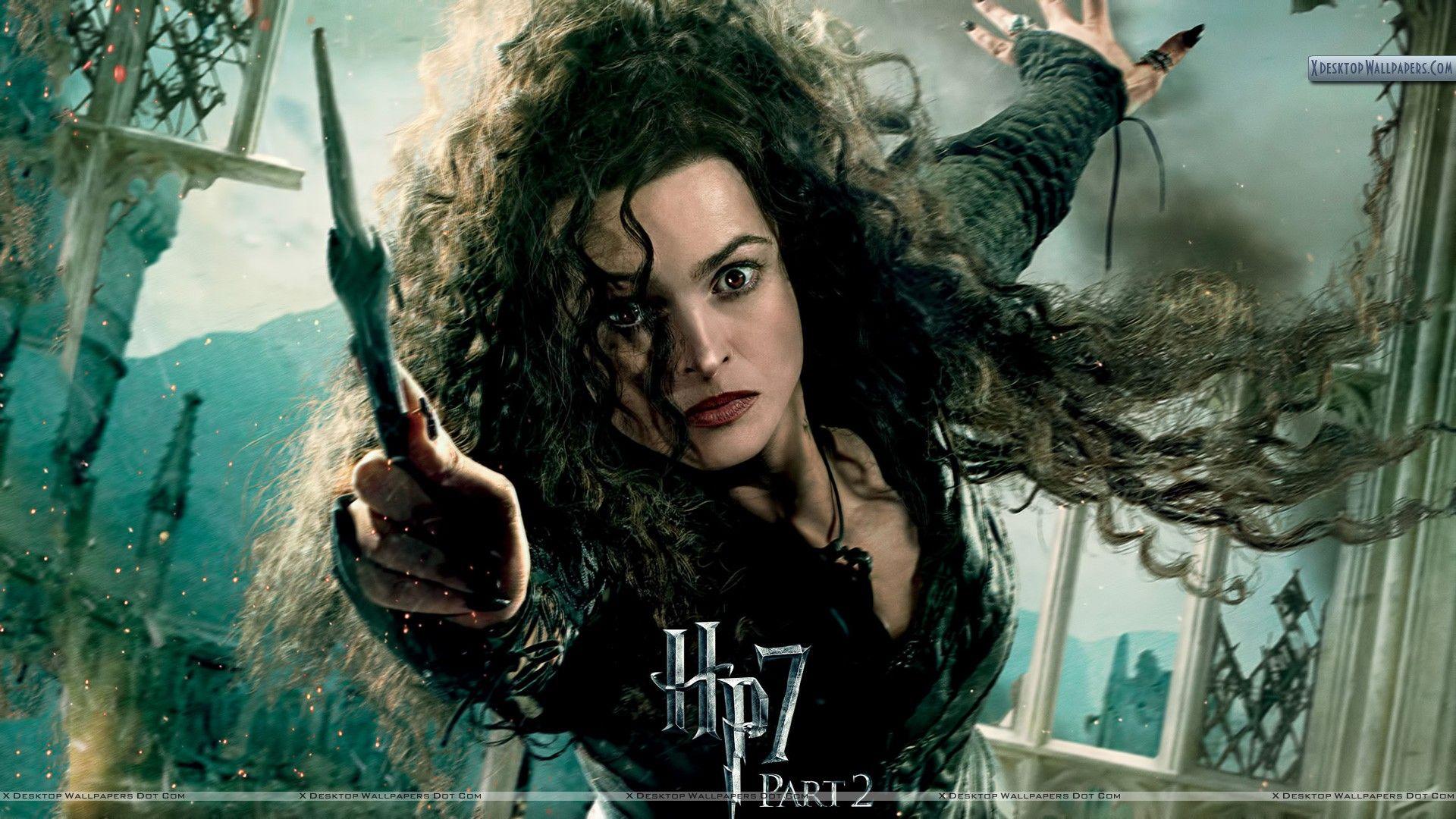 Helena Bonham Carter In Harry Potter And The Deathly Hallows Part 2