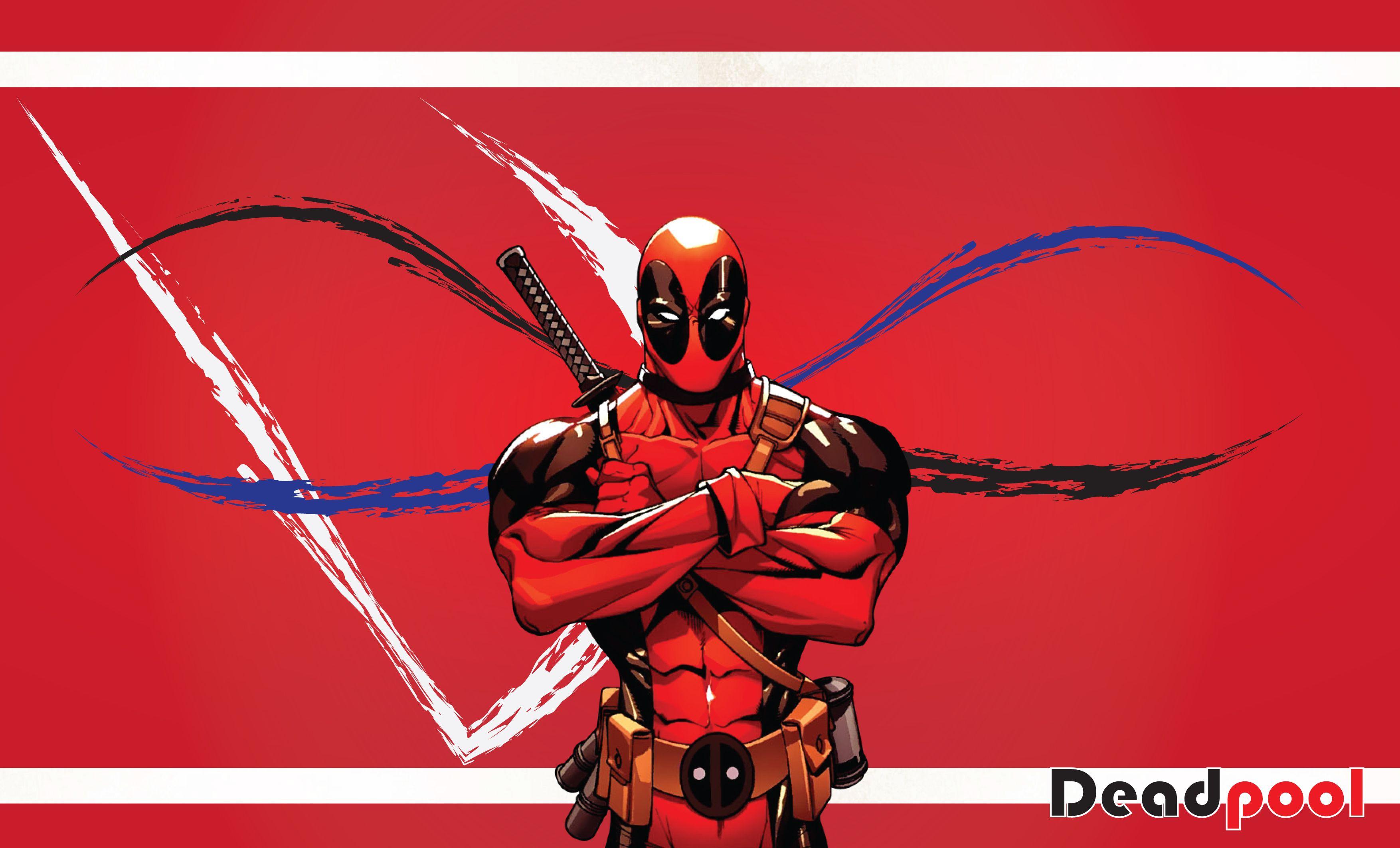 Cool Wallpaper with Deadpool Cartoon Character (27 Pics). HD
