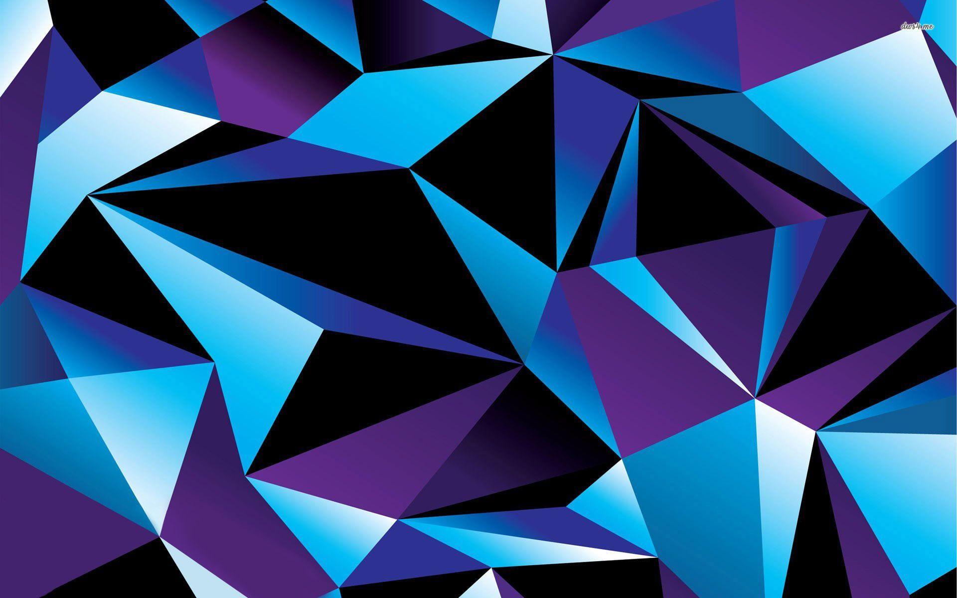 Purple Polygon Pattern X Abstract Wallpaper. Wallpaper