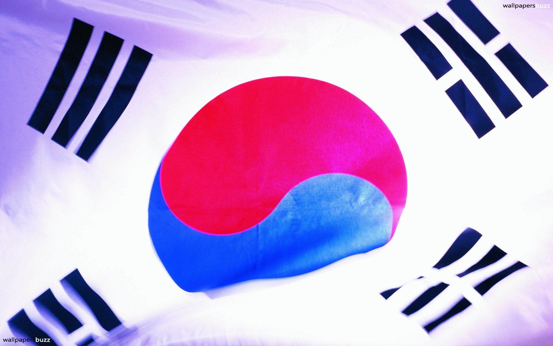 The flag of South Korea HD Wallpaper