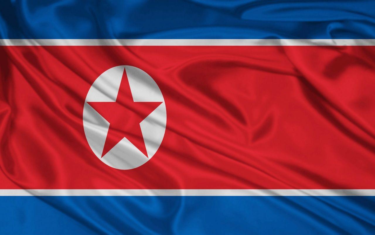 North Korea flag wallpaper. North Korea flag