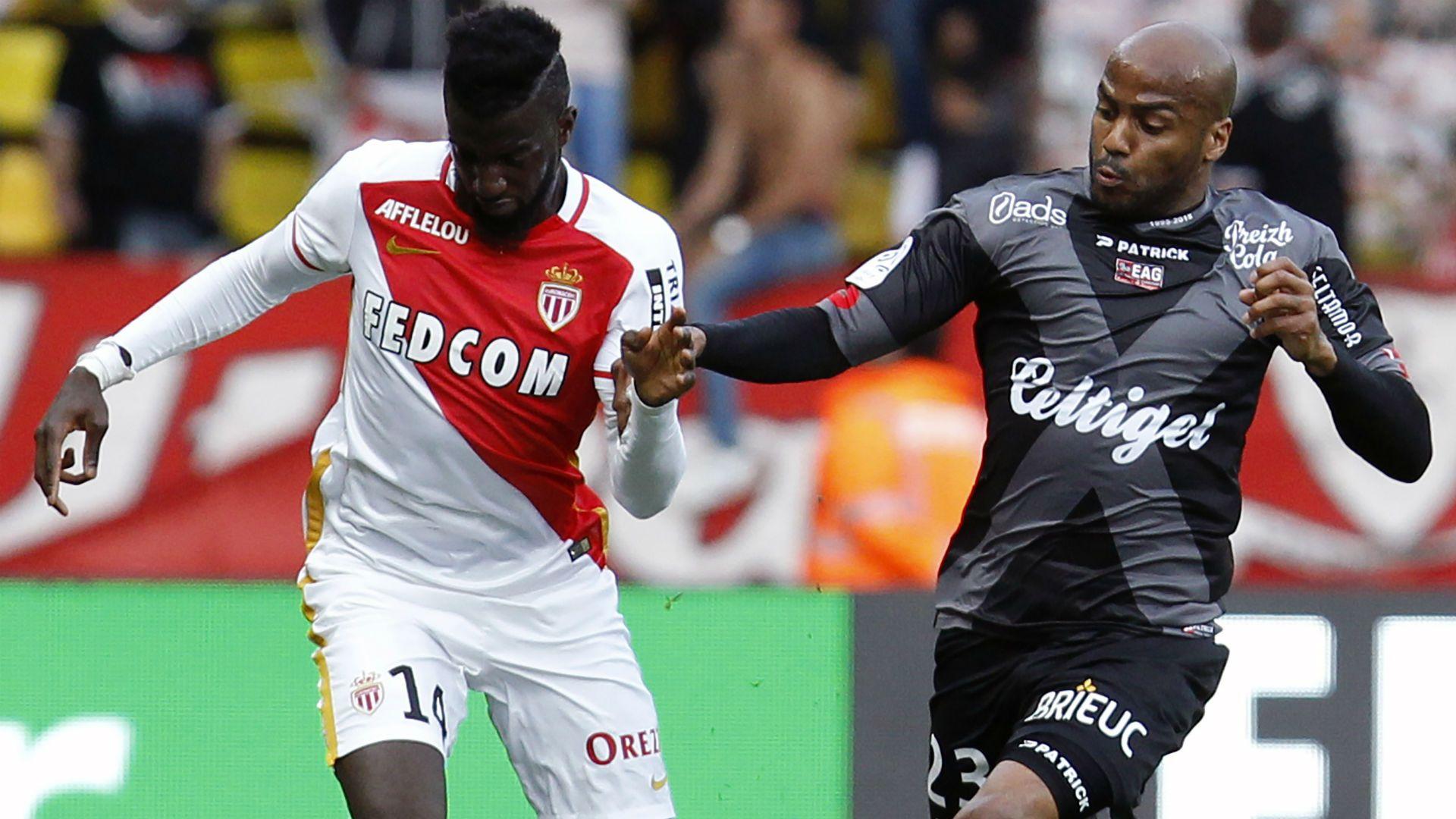 Jimmy Briand Tiemoue Bakayoko Monaco Guingamp Ligue 1 30042016