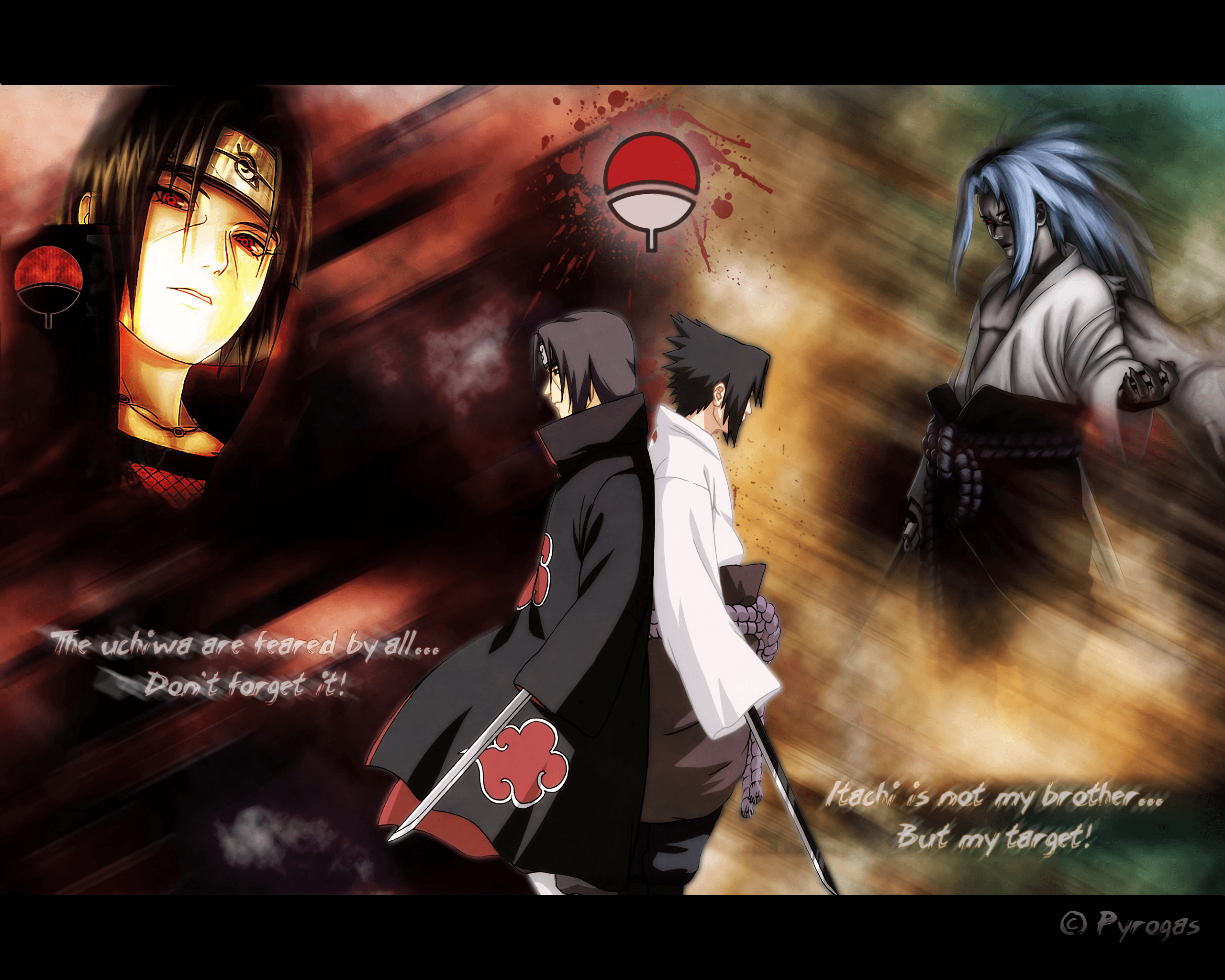 Sasuke and Itachi Full HD Wallpaper and Background Imagex2048