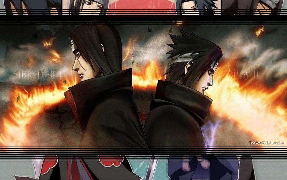 Sasuke Uchiha vs Itachi Uchiha Wallpaper