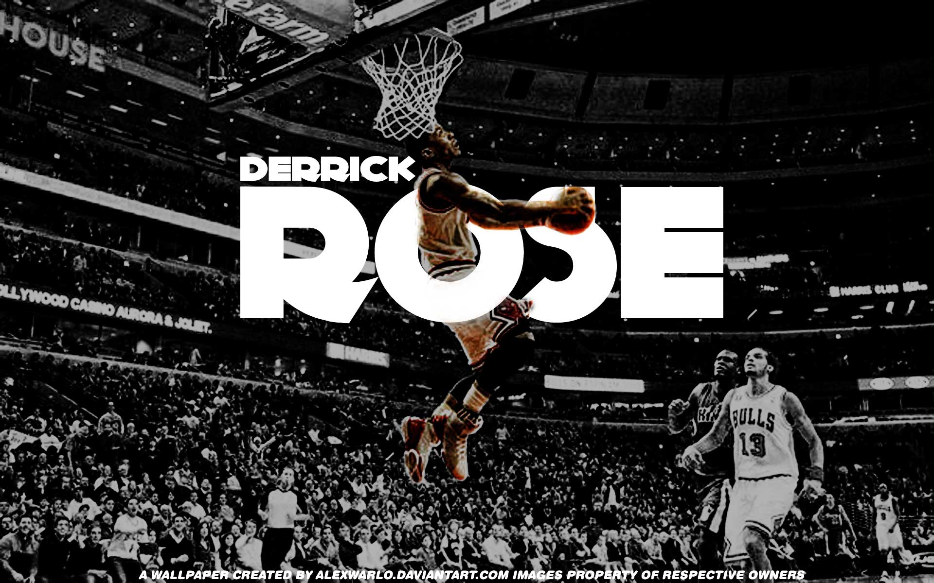 Derrick Rose Reverse Dunk Wallpaper 39770