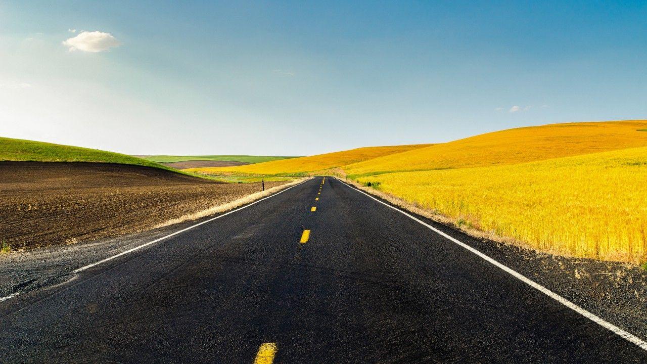 Wallpaper Road trip, Countryside, 4K, Photography