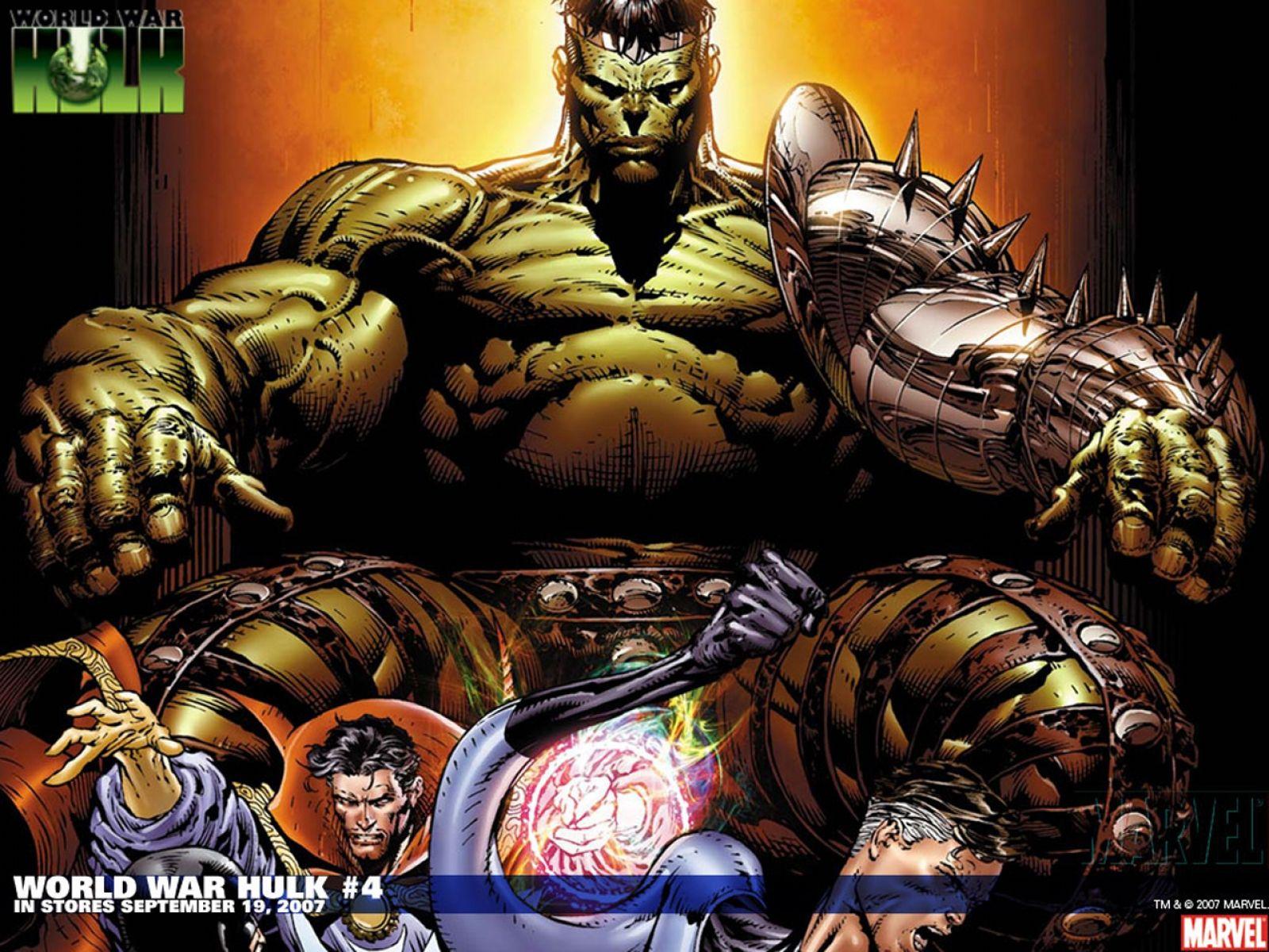 World War Hulk Comic Wallpaper