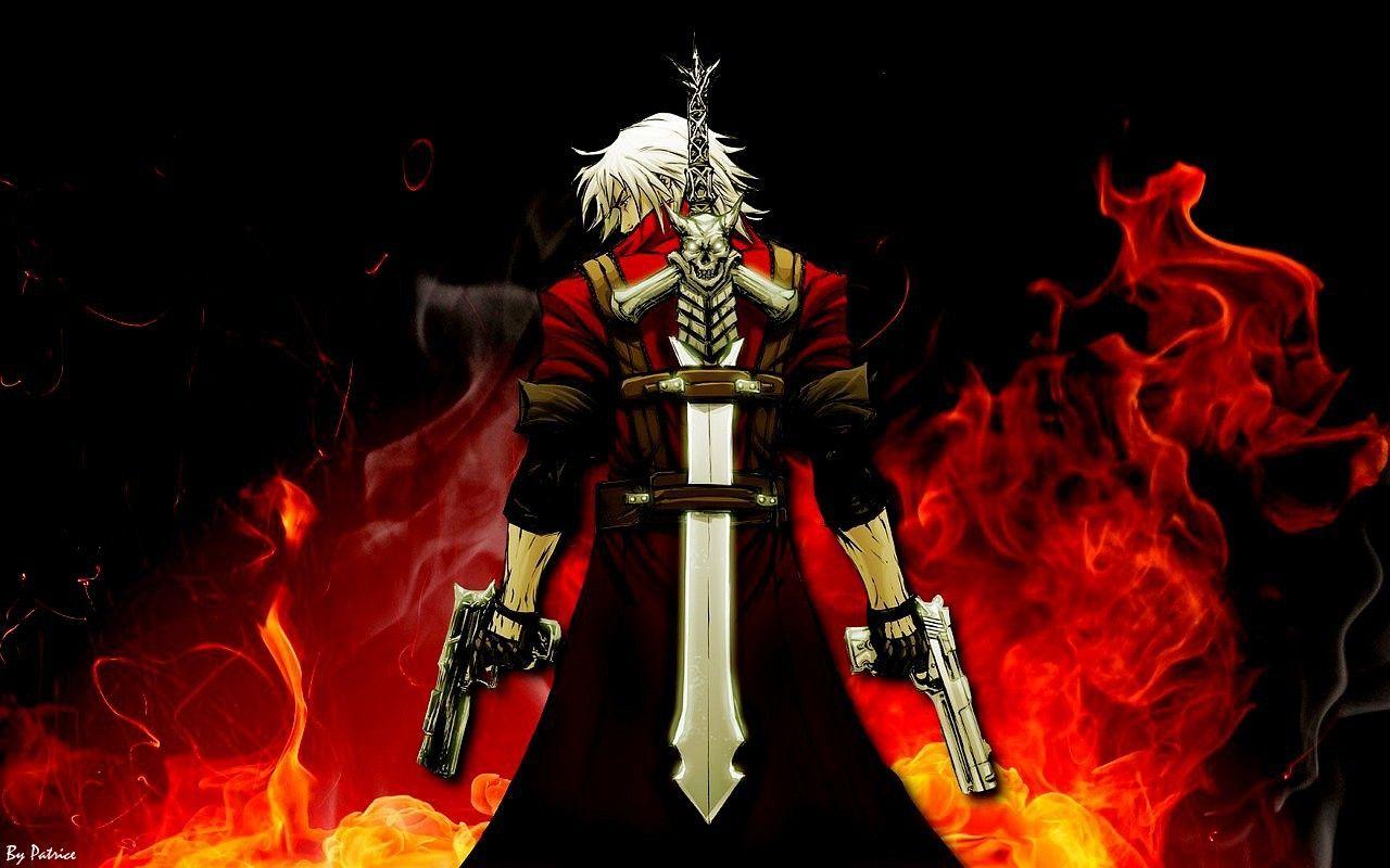 Devil May Cry Anime Dante 1280x800 Wallpaper By 1280