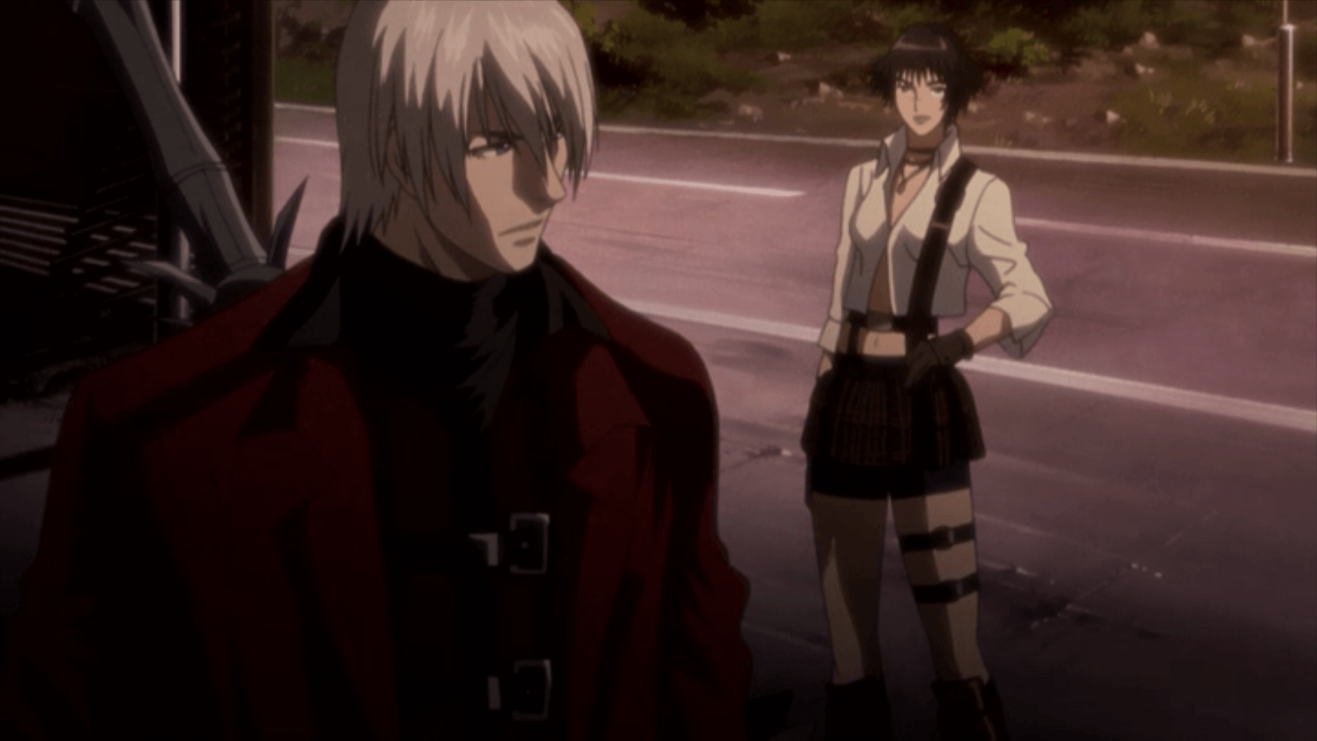 Dante & Lady May Cry anime Episode 2.png. Capcom