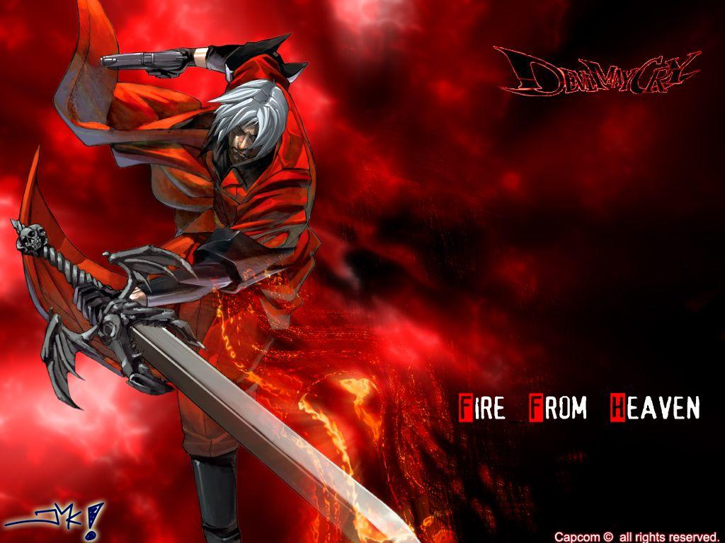 Devil May Cry Dante Anime Wallpaper