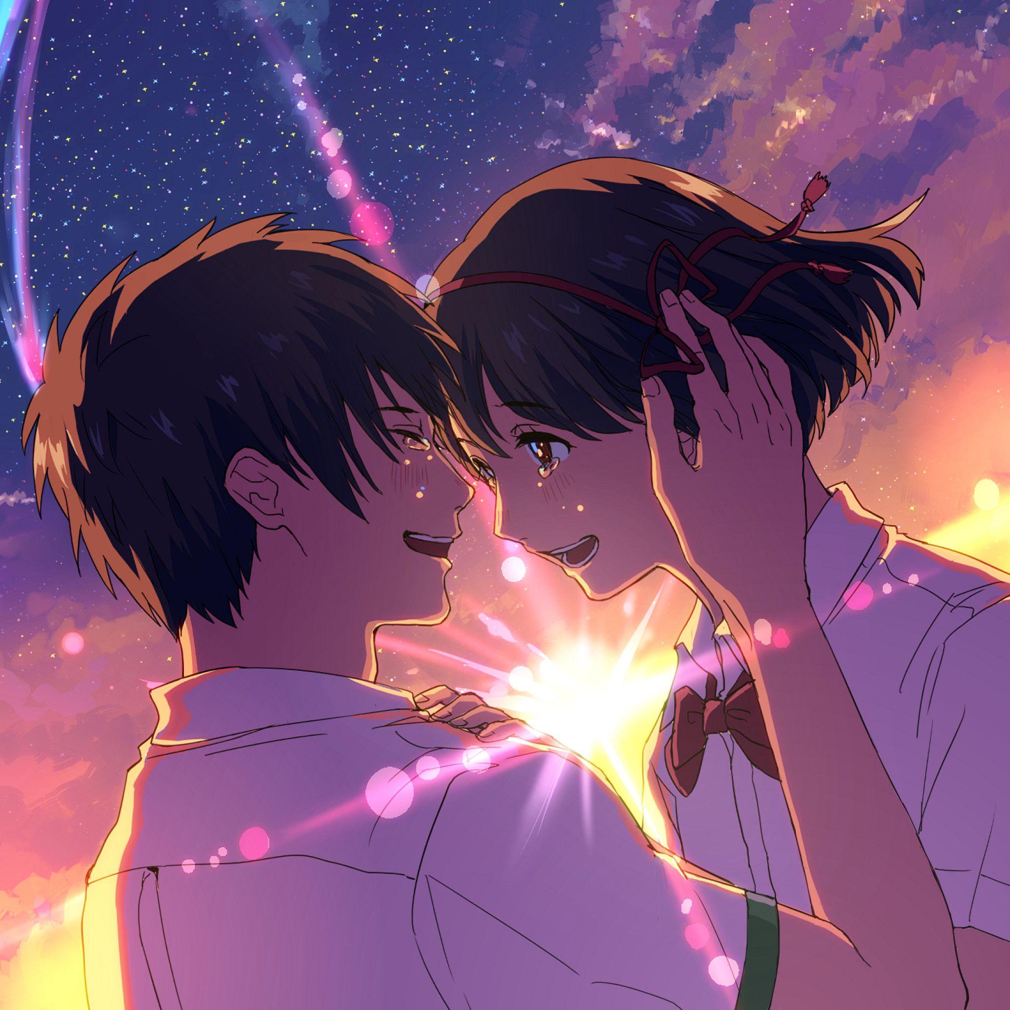 Cute Anime Couple Kiss Wallpaper [1920x1080] : r/Animewallpaper