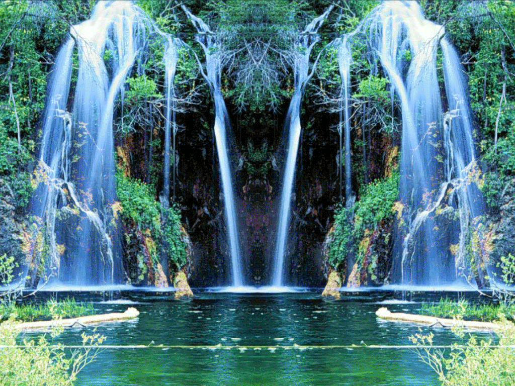 waterfall animated gif wallpaper giphy