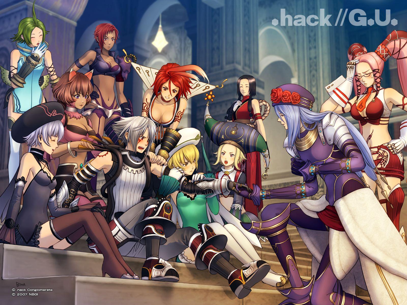 atoli, bordeaux, endrance, haseo, kaede, and others .hack//, .hack