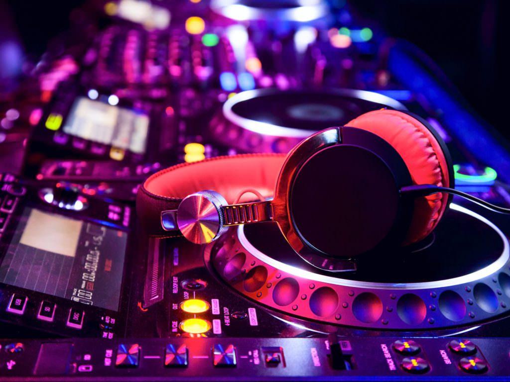 DJ musical disco unit wide HD 4k wallpaper