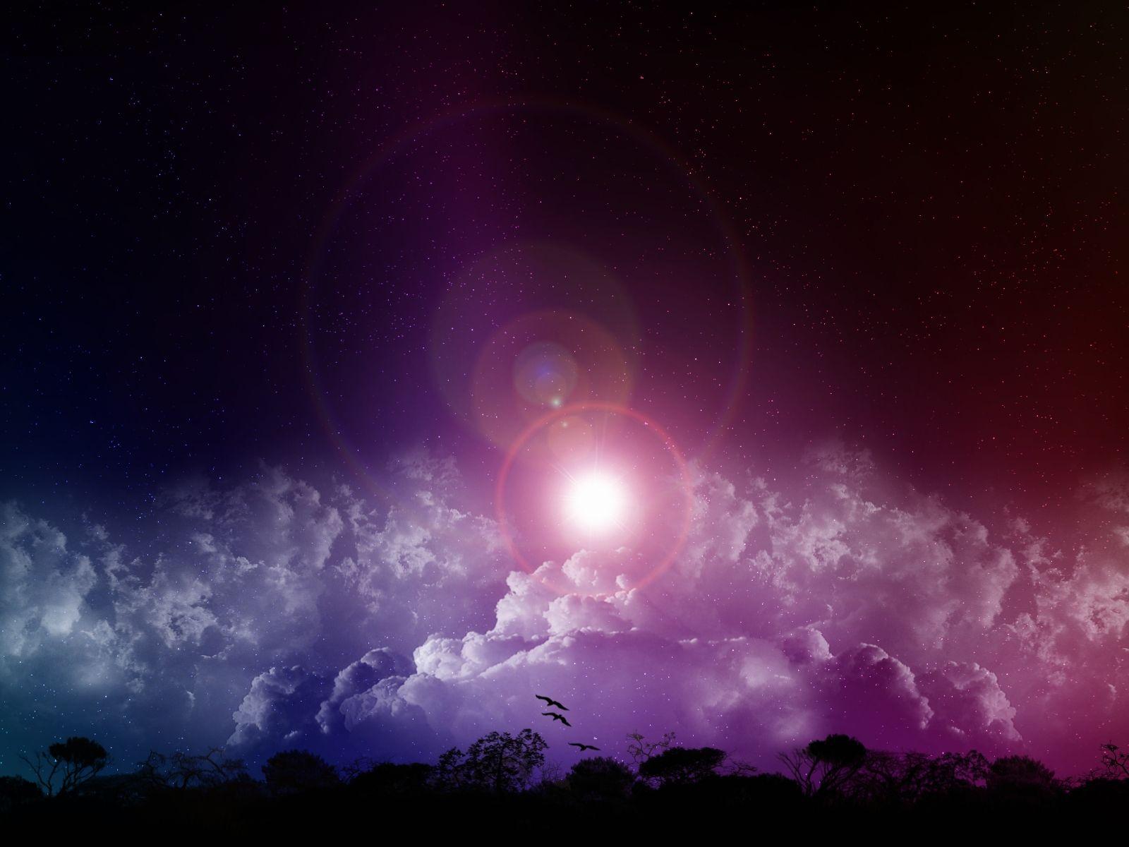 Pretty Night Sky Backgrounds - Wallpaper Cave