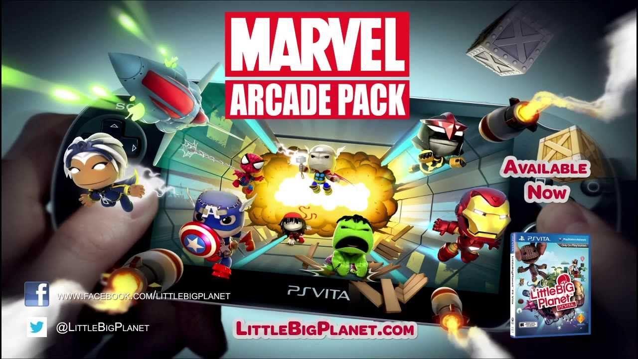 LittleBigPlanet PS Vita DLC: Marvel Pack Trailer