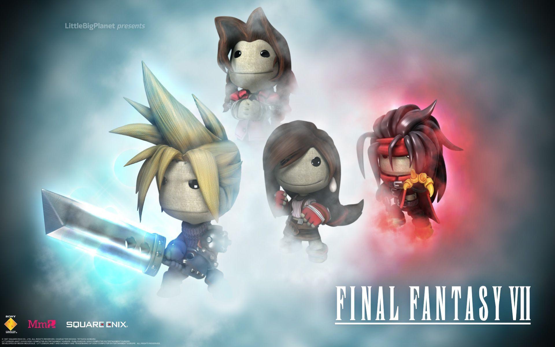 LittleBigPlanet Final Fantasy 7 VII Heroes. Who wants to play Video