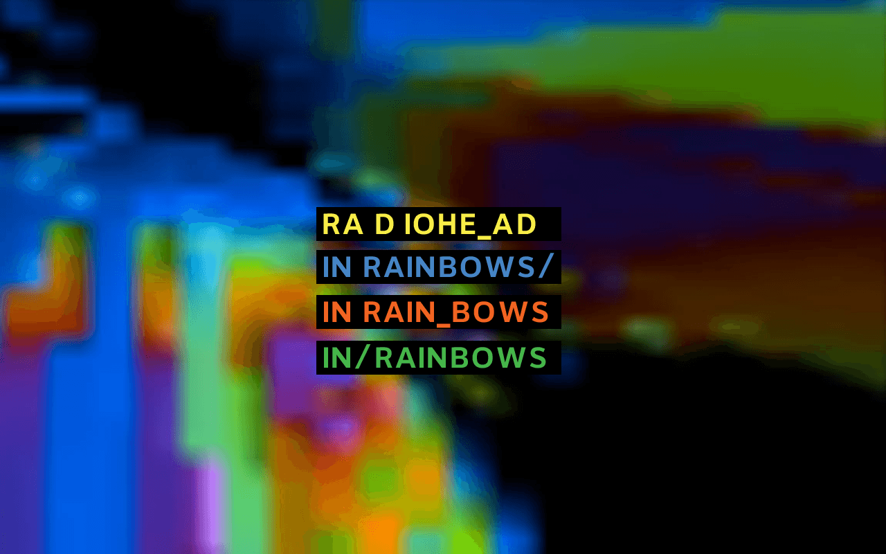In Rainbows Wallpaper