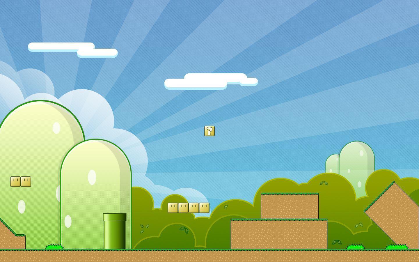 Mario Bros Background