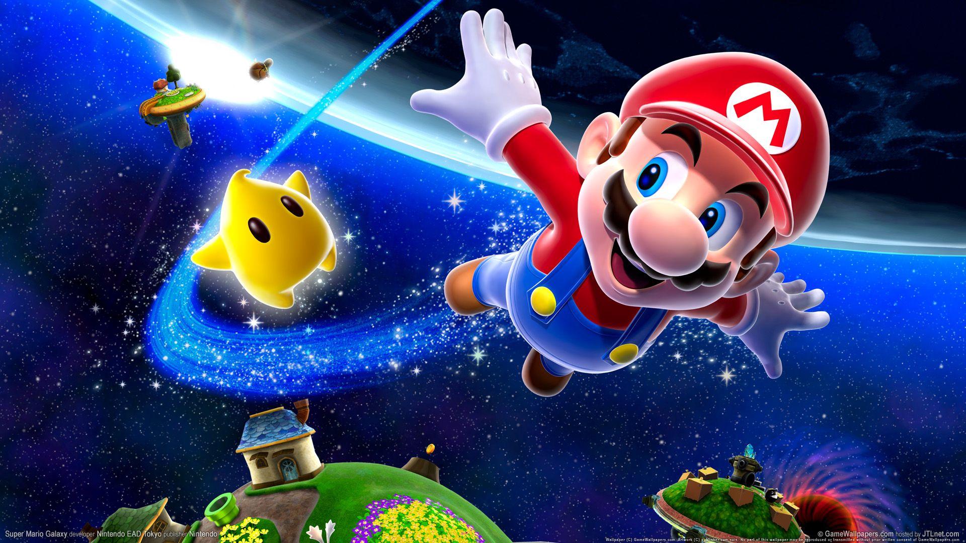 Super Mario Galaxy 2 HD Wallpaper and Background Image