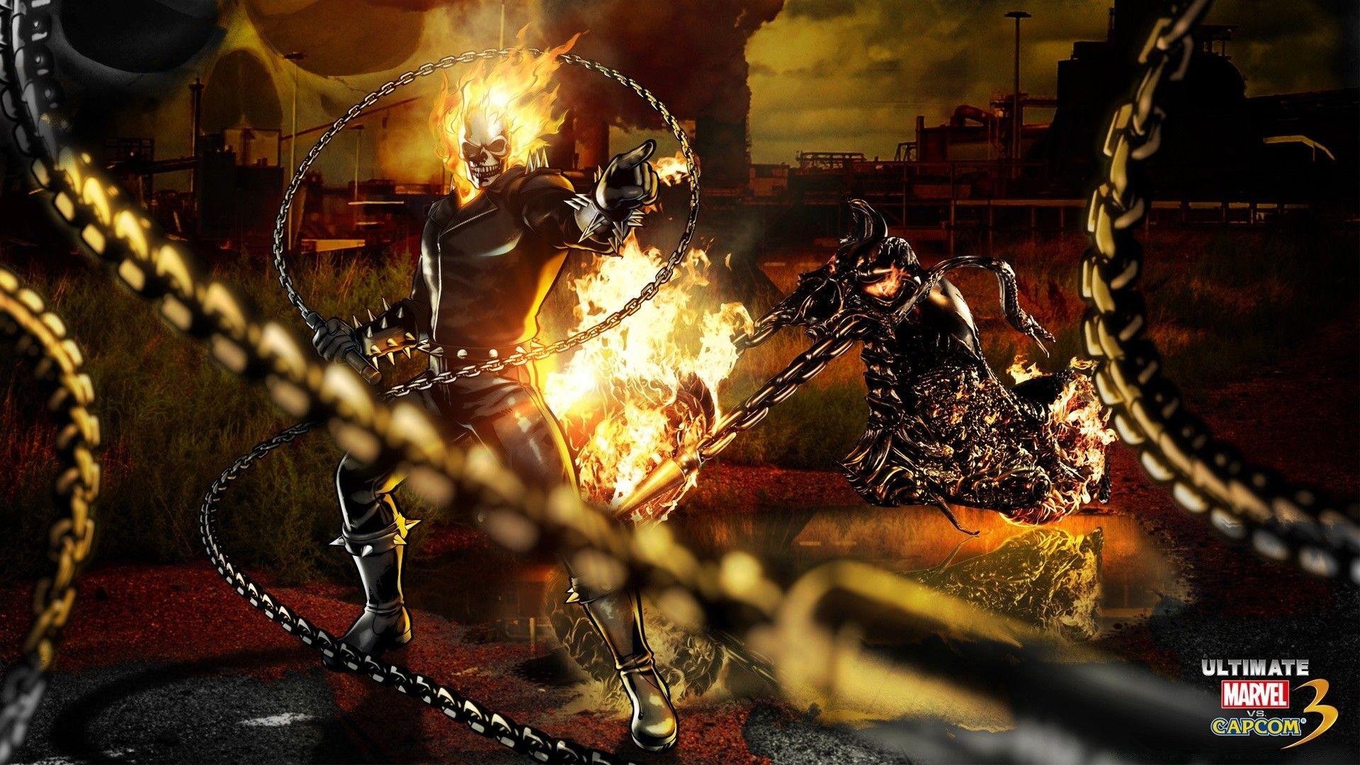 Marvel vs Capcom 3 Rider. Android wallpaper for free