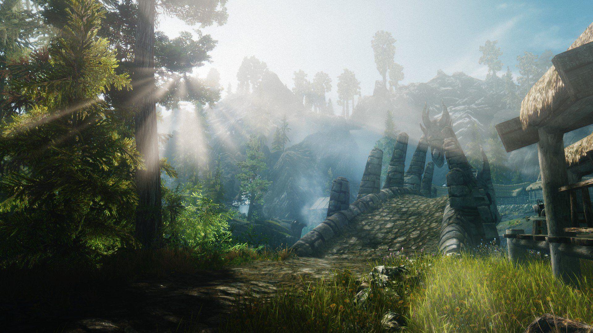 Title Theme (BrunuhVille feat. Sharm) at Skyrim Special Edition