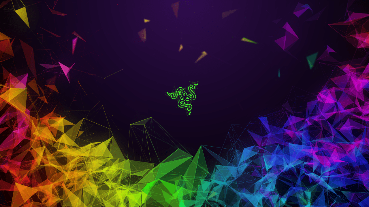 Wallpaper Razer Blade Gaming Laptop, Abstract, Colorful, Vibrant