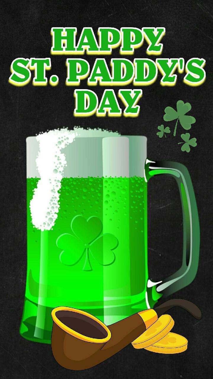 Green Irish Beer Wallpaper