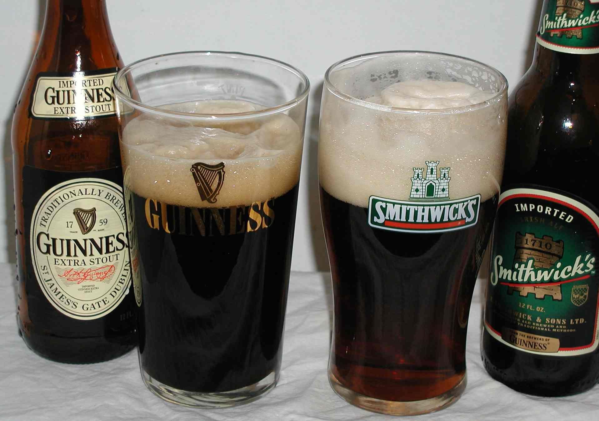 Guinness, Irish beer, Smithwicks, St. Patrick's Day. A Good Pint